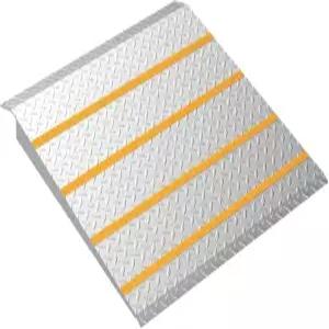 도어 임계값 램프 2인치에서 8인치 상승용 노인용 휠체어/워커/스쿠터용 헤비 듀티 프론트 L*31.7인치 W