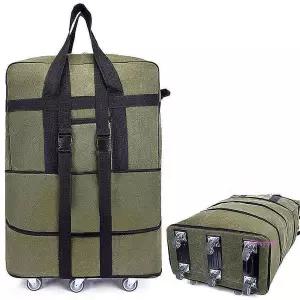 초대형 그린 이민가방+벨트세트 28형def459