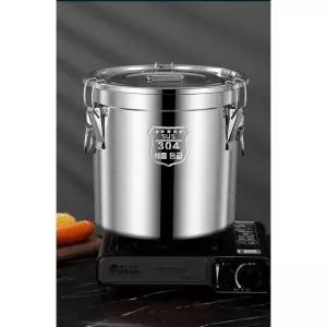 스텐 원형 대용량 발효통 급식 스틸 스텐톤 저장통 업소용