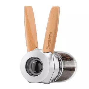 오르투라이트 그라인더 라이트 한손 향신료 플라스틱 리필 커피 소금 밀 손잡이 휴대용 조절