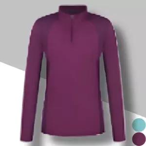 [마운티아]마운티아 여성 냉감 여름 긴팔 집업 티셔츠 등산복 운동복 단체복 기능성