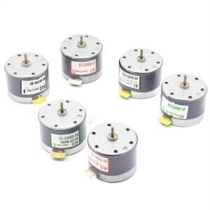 530 레코더 모터 6/9/12V DC 미니 소형 EG 2F 2B 6B 6F 9B 9F 2400RPM CD DVD 플레이어 정방향 역방향