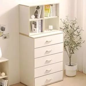 깊은서랍장 코너서랍장 유너아 800 5단 상부