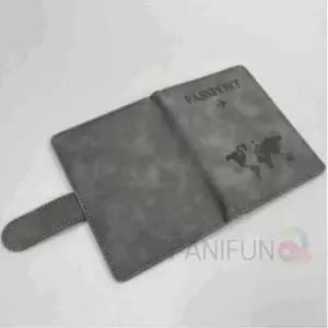자석 RFID차단 여권지갑 그레이 남성 커버 남자 가족케이스 여행여권홀더 커플 예쁜 여자 여권옷 여성