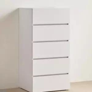 코너서랍장 광폭서랍장 5단 모노클 600 속깊