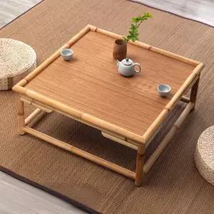 일본식 다다미 테이블 코타츠 원목 찻집 찻상
