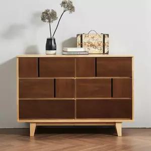 아기옷서랍장 코너서랍장 빅퍼니 헤럴드 고무나무