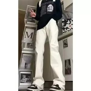 토르 남친 흰색 여름 일자핏 청바지 부츠컷 데님팬츠 비글 크린핏 바이브 슬림 스트레이트 OPH2