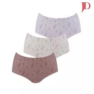 [트라이]제임스딘 여성 순면 맥시 요실금 위생 삼각팬티 3매입 JHWPC005