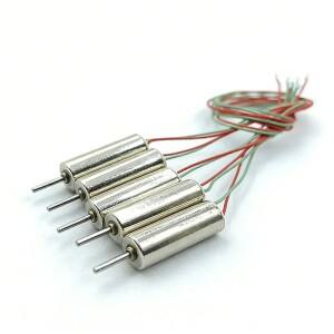 0412 5개 미니 소형 홀로우 컵 코어리스 모터 DC 3.7V 60000RPM 고속 CW RC 드론 쿼드콥터 DIY 엔진용