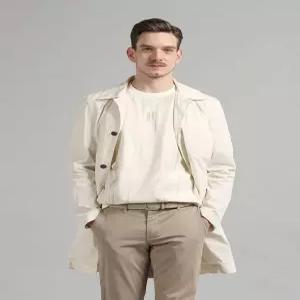 [빠니깔레][본사직영] 라이트워시 스프링 트렌치 코트 D-GBBY01