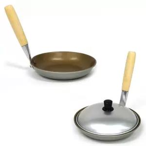 돈부리냄비 돈팬 덮밥 17.8cm 4호 뚜껑포함돔 오야꼬동 자루 볶음 후라이 일식 가츠동