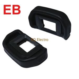 2pcs 캐논 EOS 10D 20D 30D 40D 50D 60D 70D 80D 90D 마크 II 5DII 카메라 용 새 EB 고무 아이 컵 아이피스