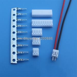 보드 인 크림프 하우징 179228-6 51015-0200 와이어 하네스 26AWG 80mm Molex 51015 2.0mm