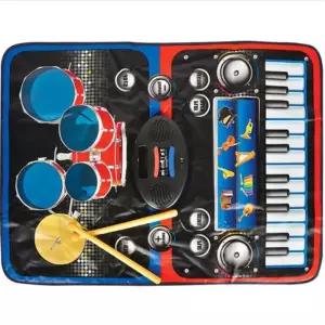키보드 드럼 다양한소리 음악 연주놀이매트 어린이집 키카 EQ