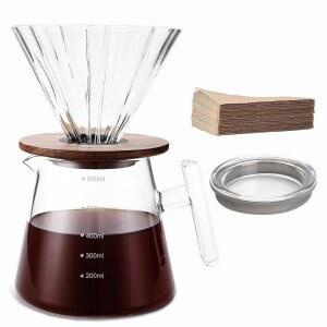 유리 커피 드립 세트 600ml 홈카페 감성 집들이 선물