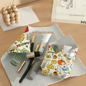 환상적인 접이식 화장품 가방 매직 천 백팩 카메라 아이패드 호환 수납