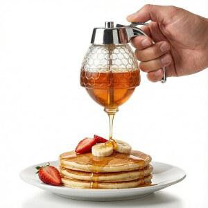 허니 디스펜서 시럽 병 홈카페 감성 주방용