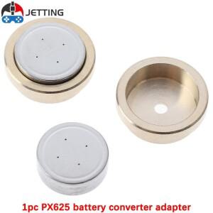 필름 카메라 및 노출 계량기 MR-9 배터리 어댑터 PX625 PX13 LR44 1.4v 아연 공기 단추 셀 1개