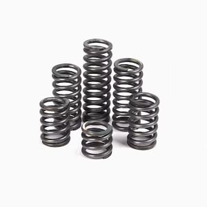 와이어 직경 2.5 외부 12-40 길이 20-120 망간강 압력 스프링 압축 고탄성 흑화