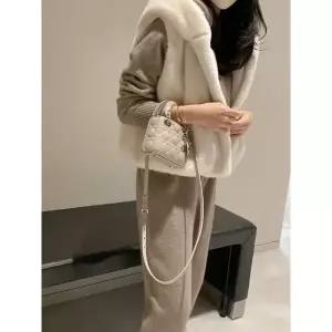 여친 조끼 후드 퍼 원픽1