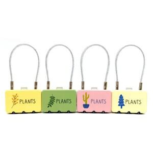 EGFirtor 비밀번호 미니 소형 자물쇠 여행용 수하물 변경 가능 대비 색상 디자인 스마트 전자