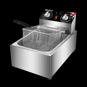 업소용 10L 치킨 탁상형 감자 기계 전기 가정용 미니 소형 튀김기