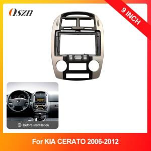 호환상품 9인치 자동차 라디오 오디오 2DIN 어댑터 x 대시 보드 근막 DVD 플레이어 패널 프레임 피팅 키트