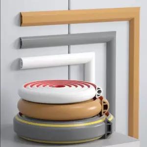 연질 고무몰딩 전선쫄대 졸대 커버 고무 실내 전선