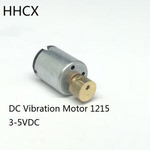 1개/몫 DC 진동 모터 1215 3-5VDC 귀금속 브러시 구리 진자 마사지/미용 장치