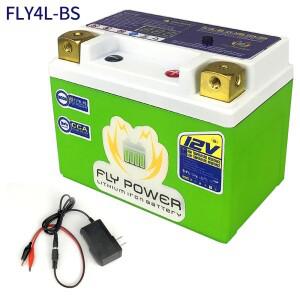 리튬 LiFePO4 FLY4L-BS 12V 스타터 바이크 오토바이 배터리 딥 사이클 2Ah CCA 160A BMS LFP 교체 YT4L