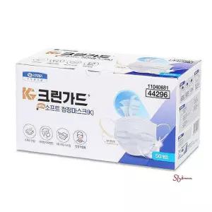 유한킴벌리 청정 k 뉴소프트 마스크 50매mno744
