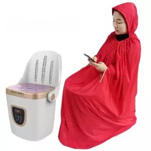 반신욕 가운 좌훈 치마 방수 레드 목욕 사우나 특별 치마 증기 할인