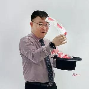 국산 햇 JL매직 꽃과 나오는 HAT 스카프가 모자속에서 마술도구햇cde427