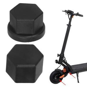 2개 전동 스쿠터 로커 액슬 커버 나사 너트 캡 스토퍼 보호 먼지 (쿠키린 G2 마스터용)