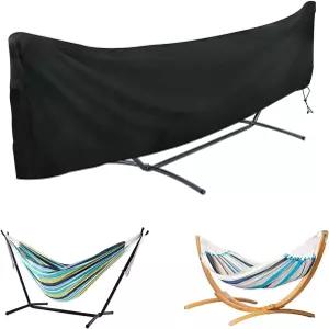Wothsi 아웃도어 해먹 커버 122 x 7 32 인치 - 방수 헤비 듀티 스탠드 곡선형 및 직선형 프레임 맞습니다