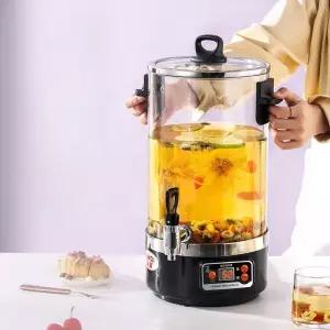 차탕기 업소용 한약 제조기 중탕기 홍삼 약재 달임기 달임 티포트 차물 이상 D1000