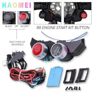 스티어링 휠 액세서리 아우디 호환 R8 Q5L A4 TT 버튼한 자동차 원클릭 시작/종료