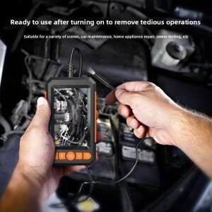 C43 내시경 HD 스크린 휴대용 편리한 자동차 8mm 렌즈 파이프라인 카메라