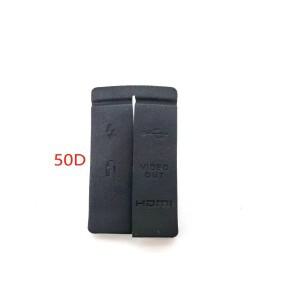 비디오 출력 고무 문 하단 커버 Canon 7D 40D 50D 60D 800D 디지털 카메라 수리 부품