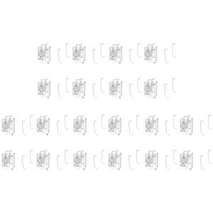 ABXF-200X 문 서랍 당김 손잡이 캐비닛 핸들 하드웨어 - 무광택 은색