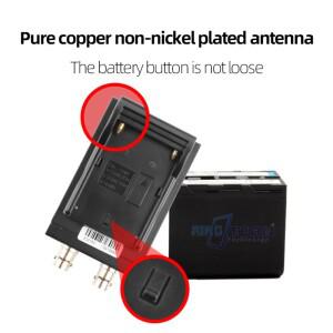 HDMI to 3G-SDI 컨버터 1080P - 무손실 HD 전송 NP-F F970/F750/F550 배터리 전원