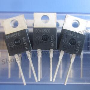 5개/새 제품  Idh04G65C6Xksa1 D0465C6 To-220-2 실리콘 카바이드 다이오드 정류기 호환  직접 구매 가능