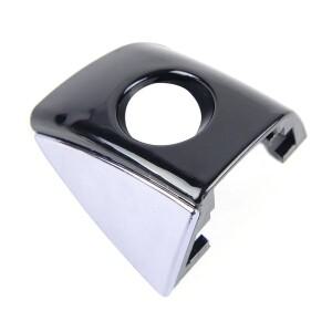 앞좌측 블랙 크롬 문 핸들 잠금 키 홀 캡 아우디 호환 A6 A7 C7 Avant S6 콰트로 C8 A8 S8 RS7 4H1 837 879