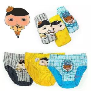 남자 팬티 아이 추리 학생속옷 택1 엉덩이탐정 3매nop601