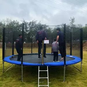 트램펄린 점핑머신 방방이 실내 조립식 펜션 대형