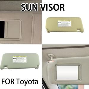 호환상품 74320-0T021-B1 토요타 벤자 2009-2016 차량용 PVC 선바이저 (미러 및 라이트 연결 포함)