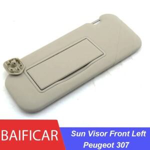 호환상품 Baificar 의  전면 왼쪽 인테리어 후면보기 미러 Sun Visor For Peugeot 307
