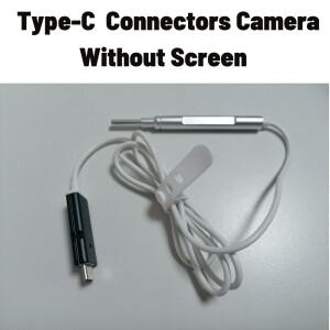 이어스코프 내시경 귀 청소기용 TESLONG MS450에 연결된 별도의 Type-C 카메라