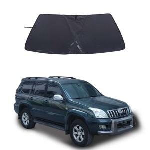 호환상품 도요타 랜드크루저 프라도 J120 LC120 2003-2023용 접이식 자동차 앞유리 차양막/선쉐이드